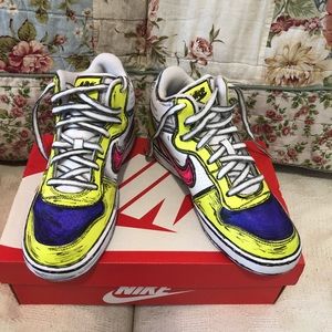 nike court borough mid custom